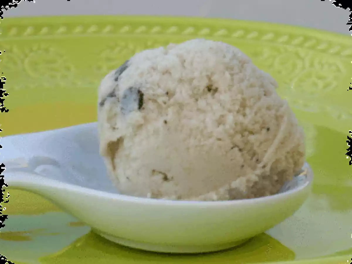 Glace banane pepites de chocoalt