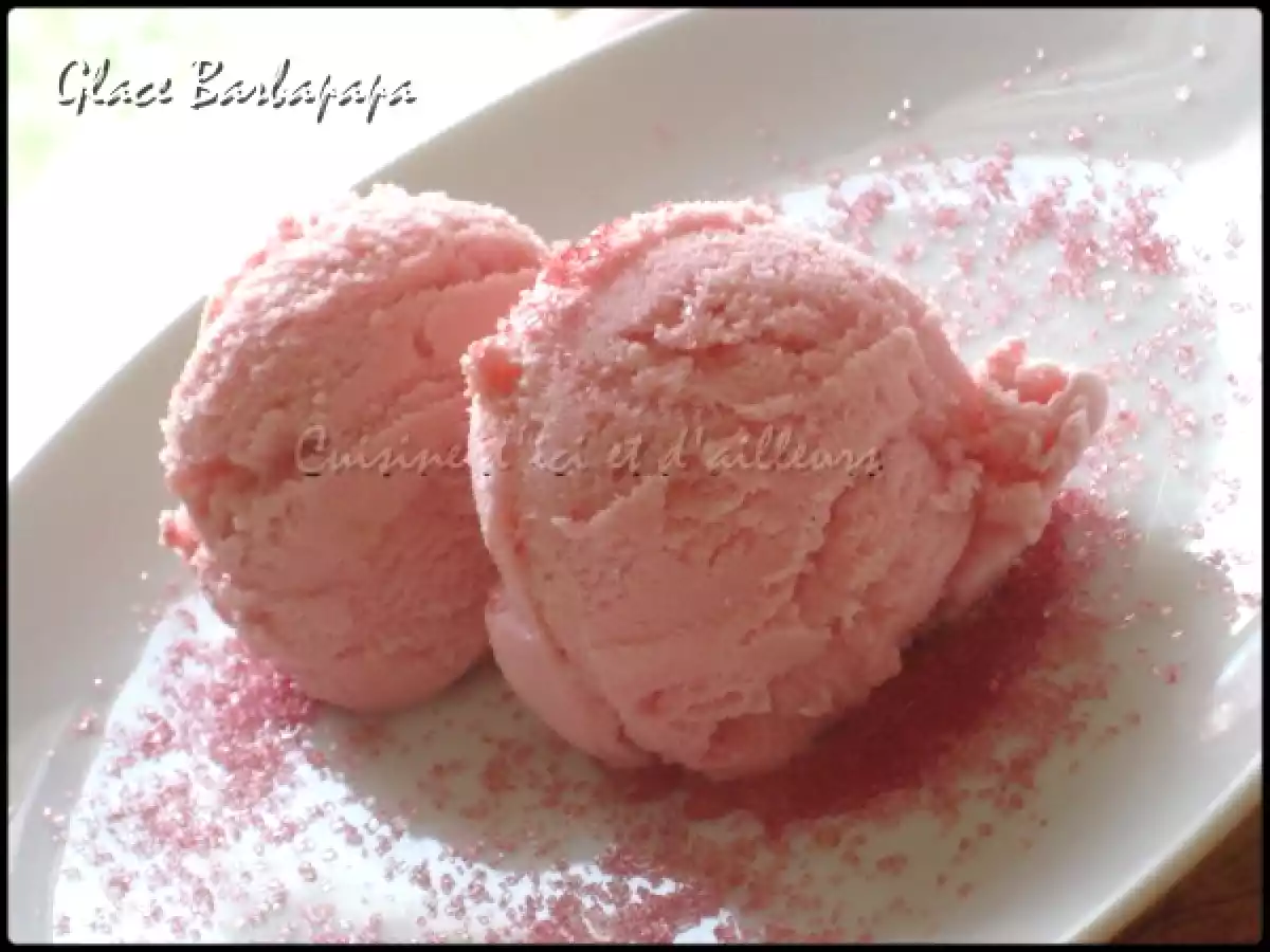 Glace Barbapapa