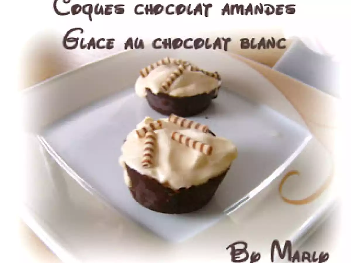 Glace chocolat blanc