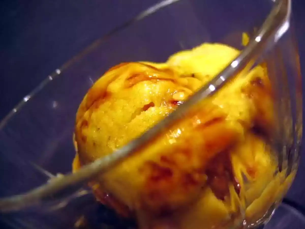 Glace façon Eryn bananes/mangue/lait de coco