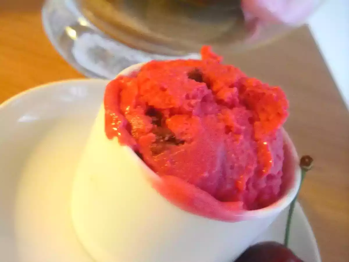 GLACE FRAISE CERISE ET AU FROMAGE BLANC (WW)