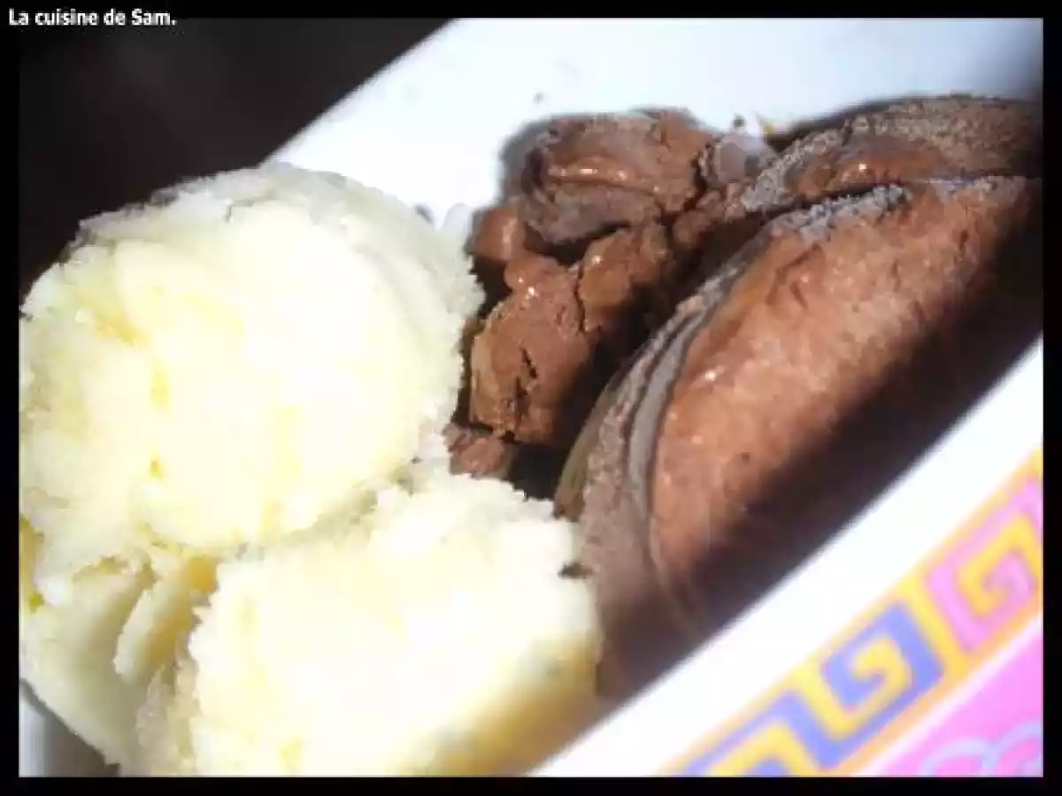 Glace vanille et glace chocolat sans sorbetière - photo 3