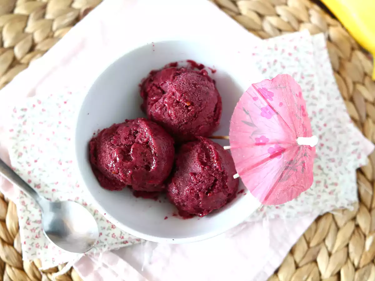 Glace vegan aux fruits rouges: la nice cream banana super facile à faire! - photo 2