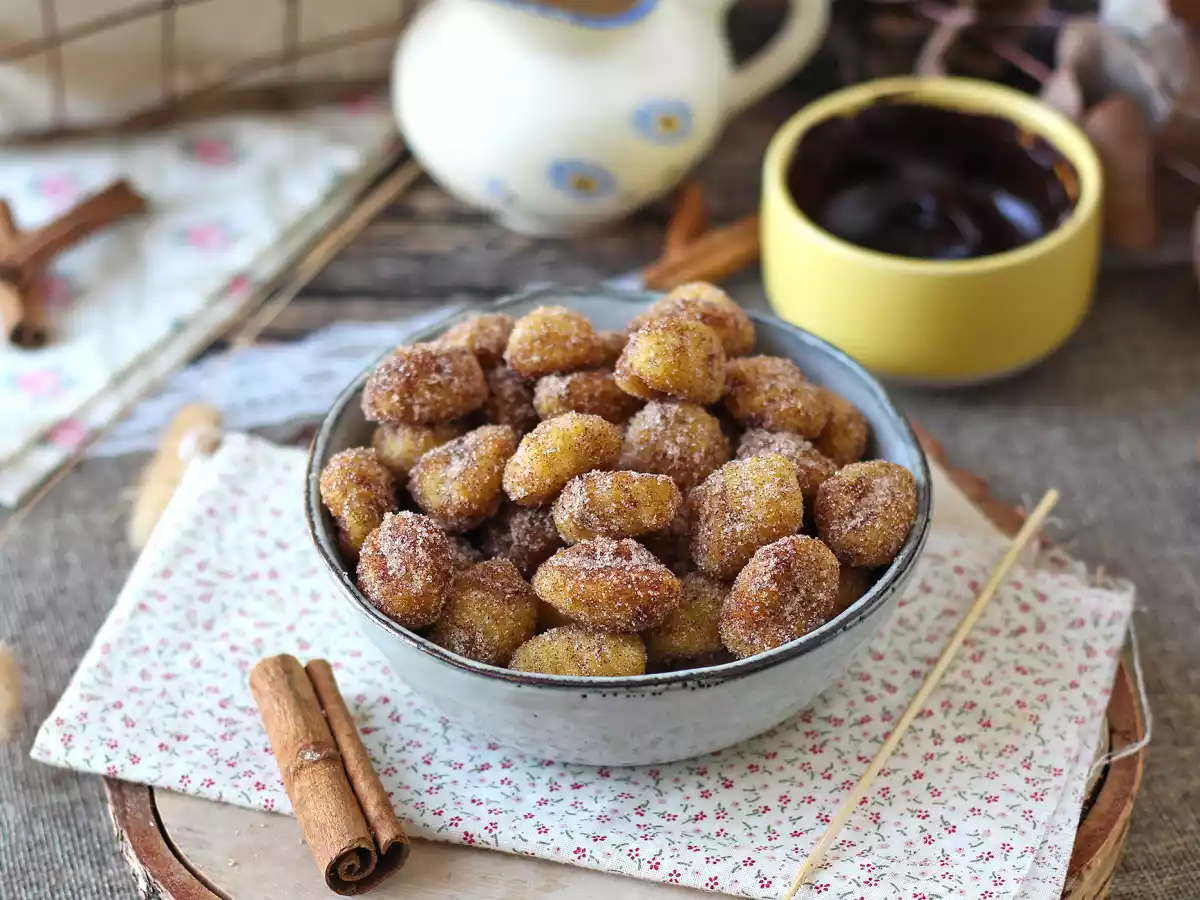 Gnocchi au airfryer: recette de dessert à la cannelle à picorer! - photo 2