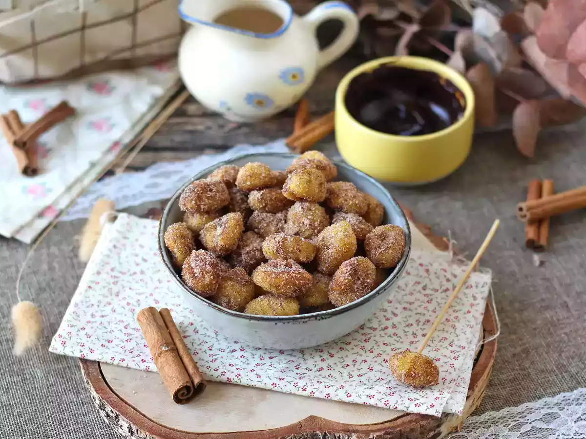 Gnocchi au airfryer: recette de dessert à la cannelle à picorer! - photo 4