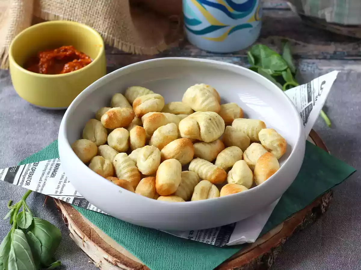 Gnocchi croquants et molleux au Air fryer prêts en 10 minutes seulement!