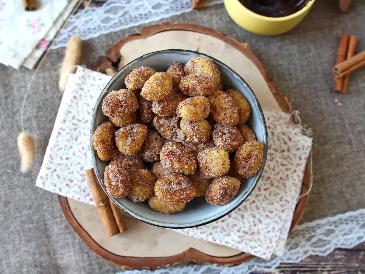Gnocchi façon churros au airfryer: recette de dessert à la cannelle à picorer! - photo 6