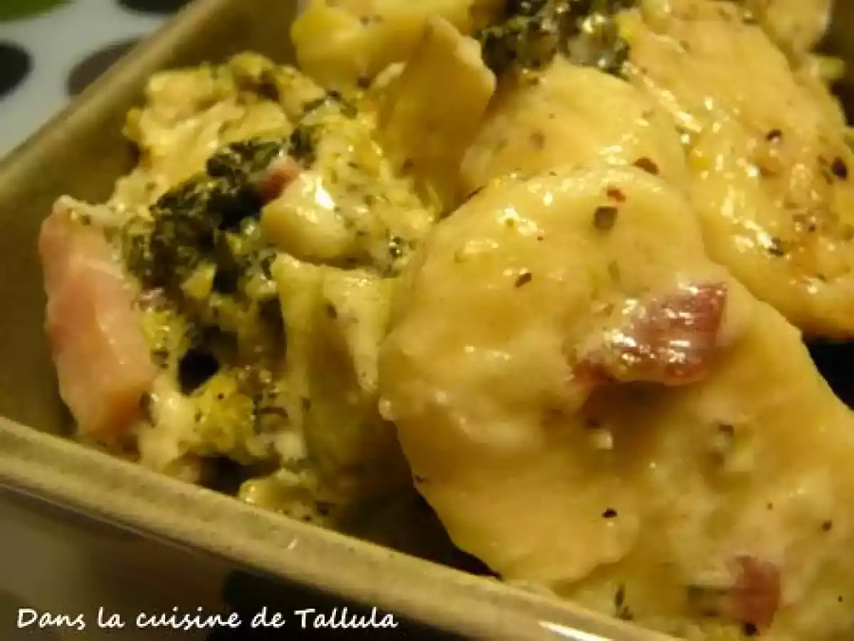 Gnocchi (maison) aux brocolis et crème de parmesan ou gorgonzola - photo 4