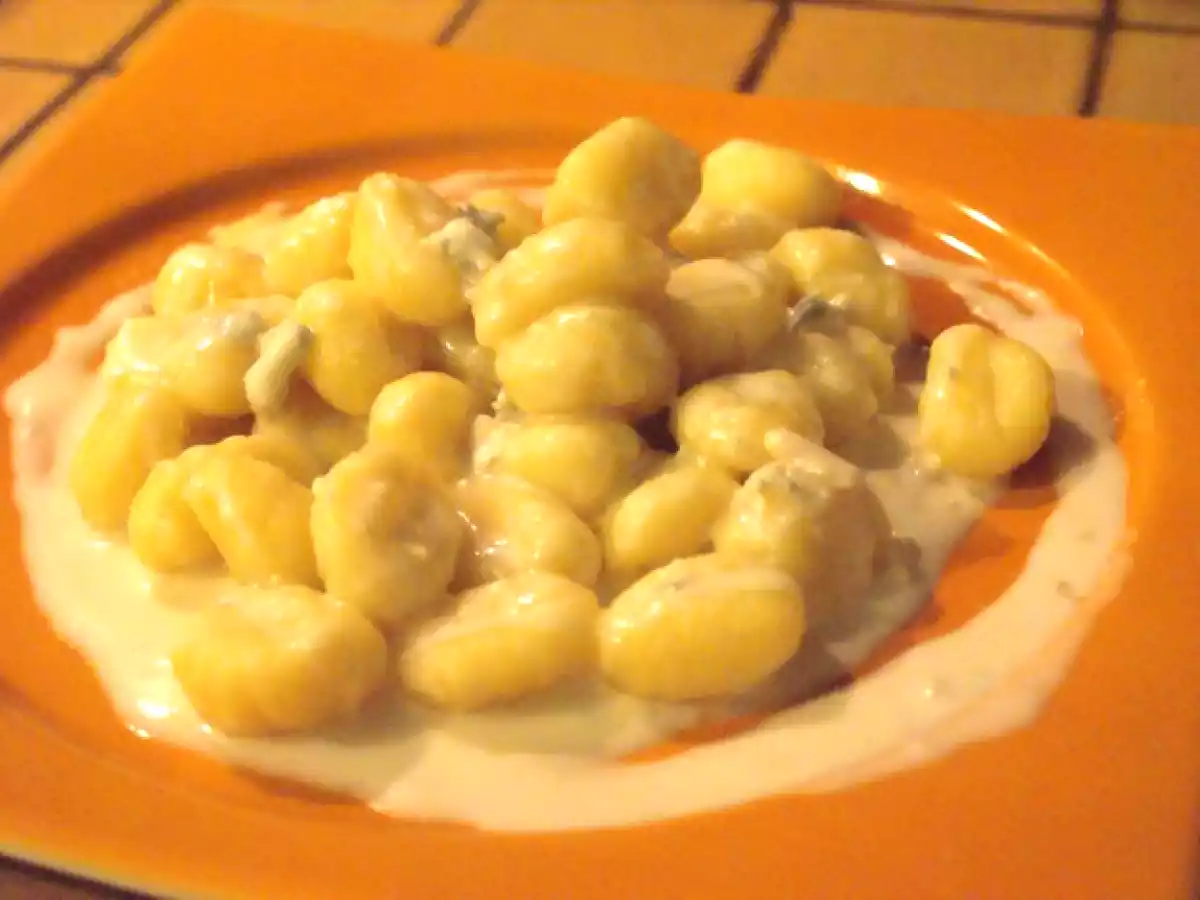 Gnocchi minute au gorgonzola