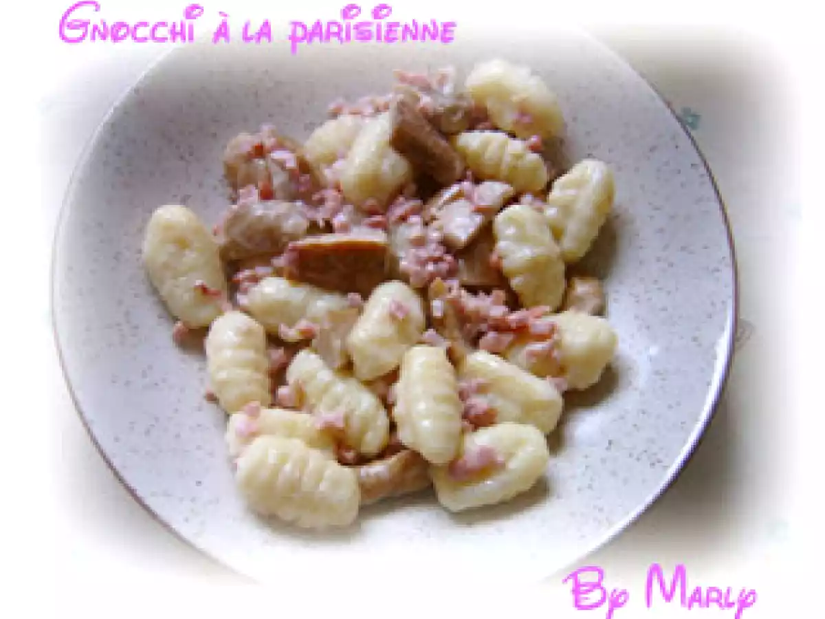 Gnocchis à la parisienne