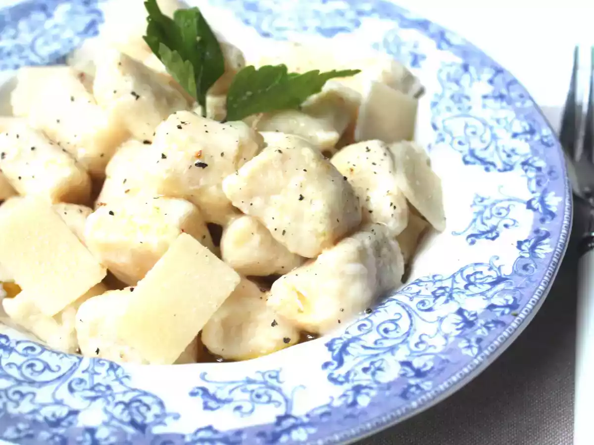 Gnocchis à la ricotta et beurre noisette