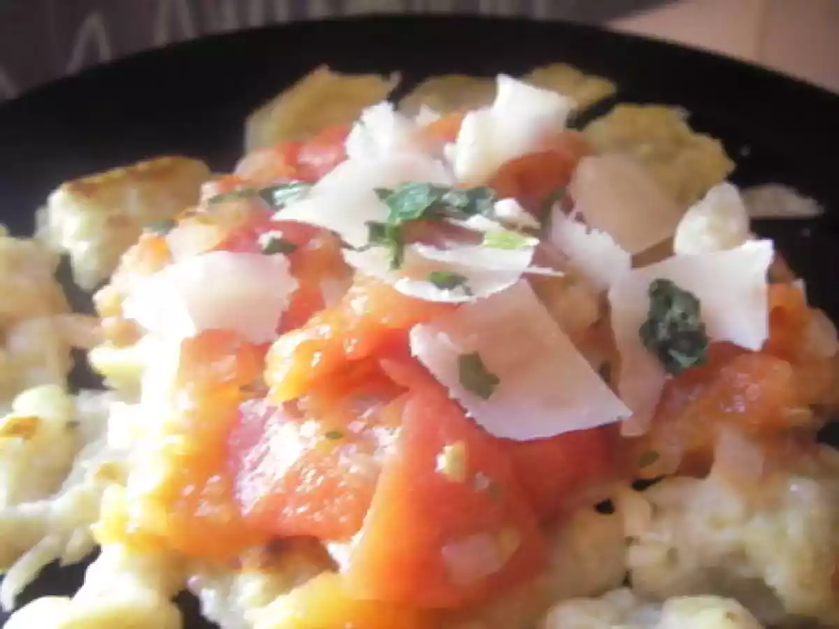 Gnocchis alsaciens et sauce tomate maison