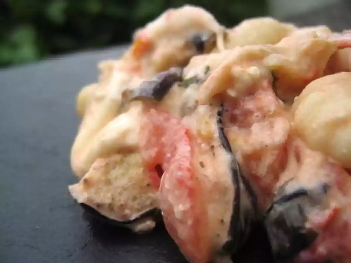 Gnocchis Aubergine/ Tomate/ Feta/ Mozza