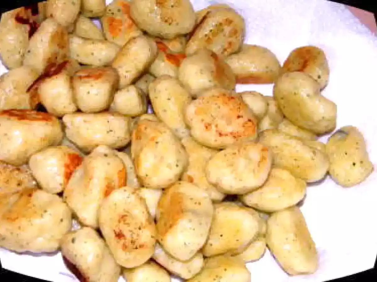 Gnocchis de courgettes, saumon et parmesan