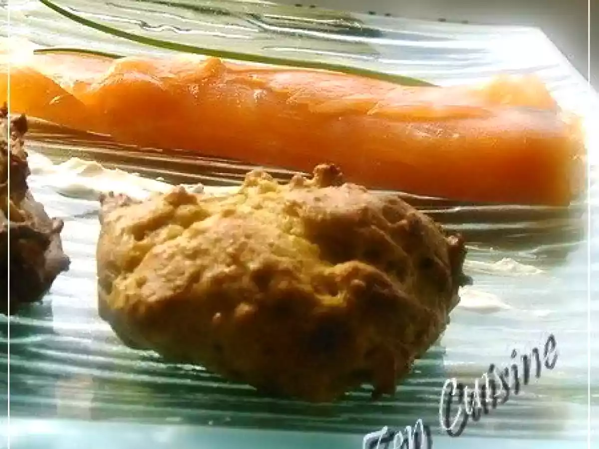 Gougères à la vanille et aux christophines, sans gluten