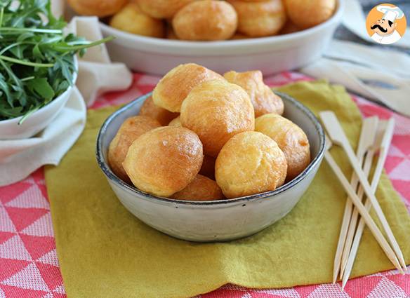 Gougères au fromage inratables