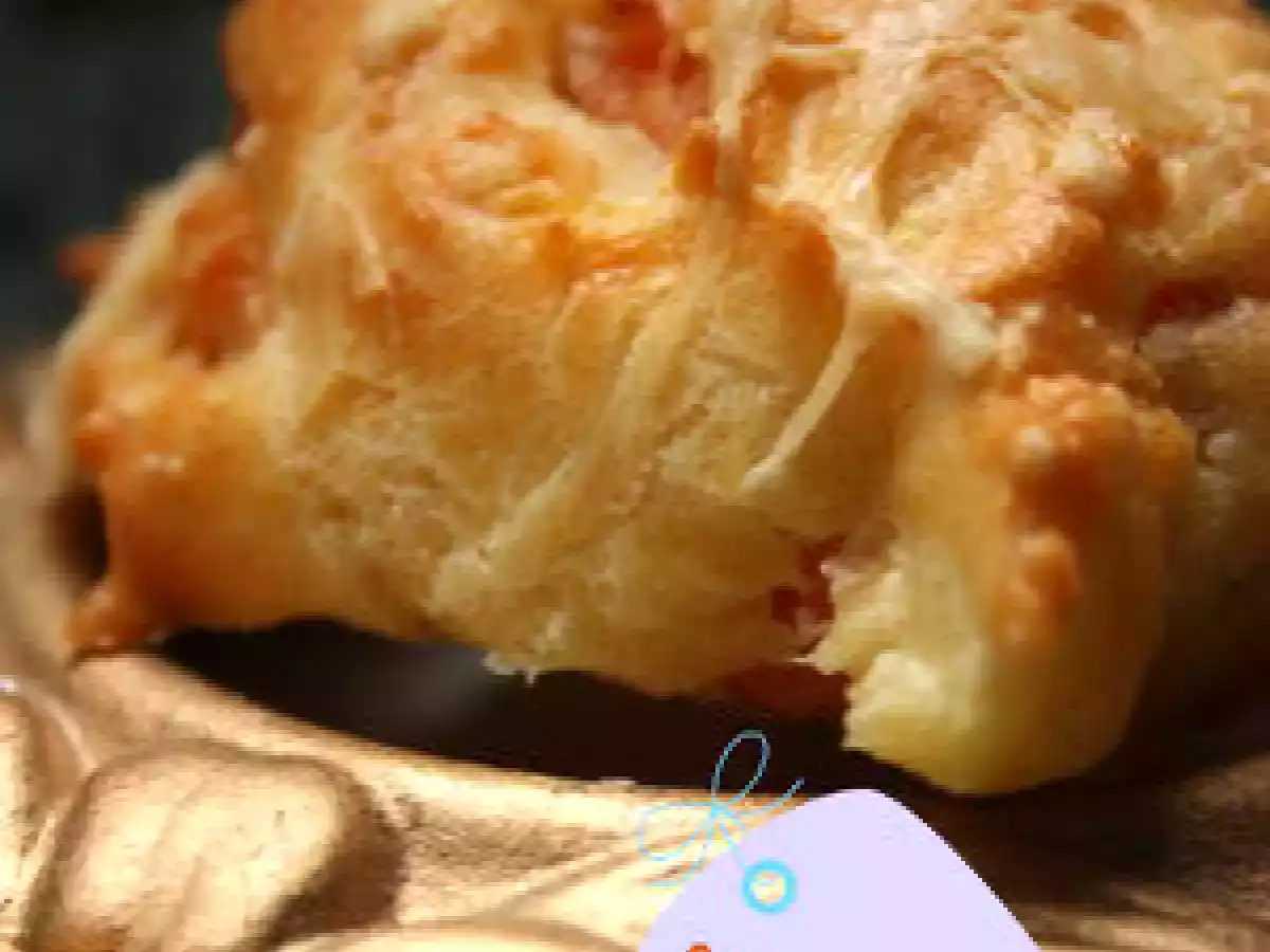 Gougères au saumon fumé