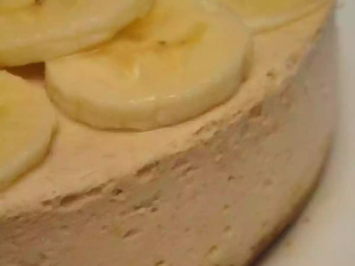 Gourmandise quand tu nous tiens ... ou le CHeeSe CaKe à la banane sauce aux carambars