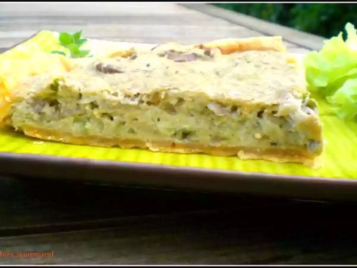 Goût et saveur avec une tarte épicée aux aubergines et champignons - photo 3