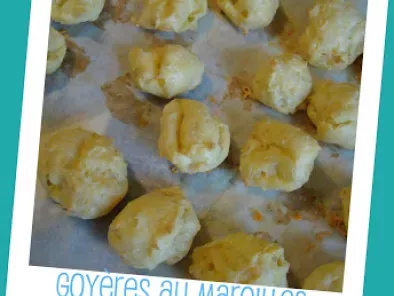 Goyères au Maroilles pour l'apéro (Thmx) - Choux con queso Maroilles para tapear (Thmx)