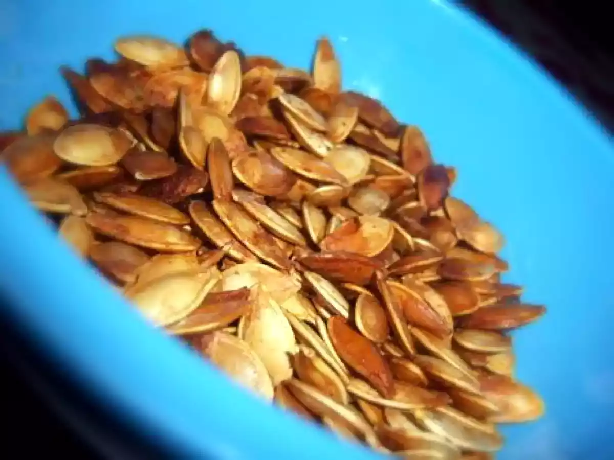 Graines de citrouille grillees