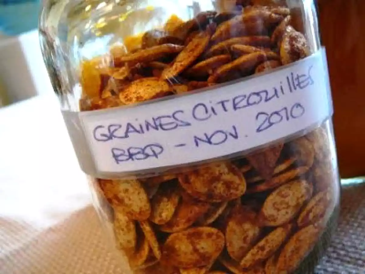 Graines de citrouille rôties Barbecue