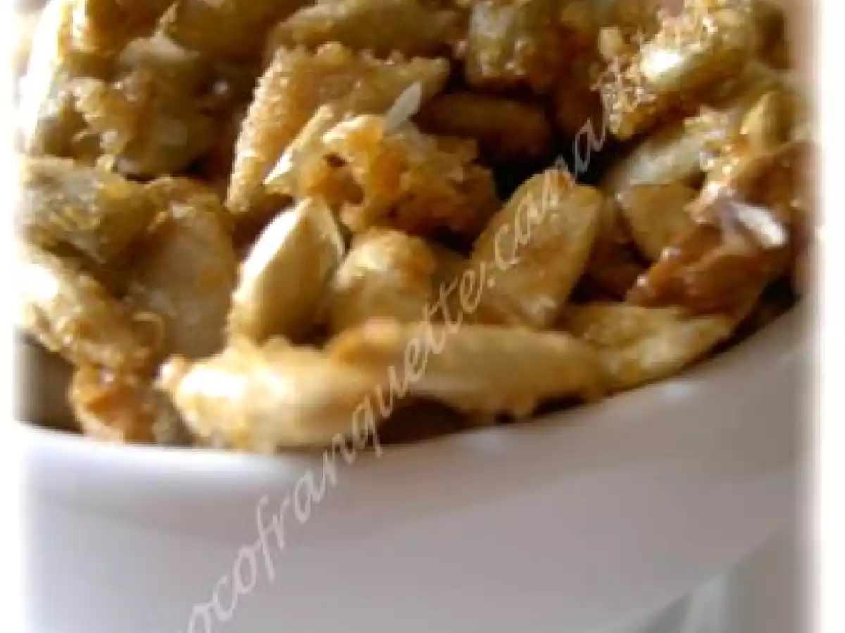 Graines de tournesol caramélisées