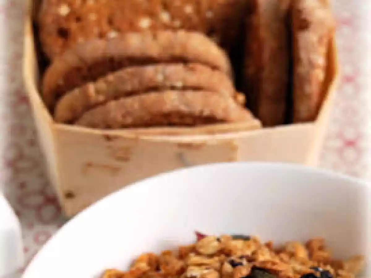 Graines et céréales : Granola et sablés au quinoa