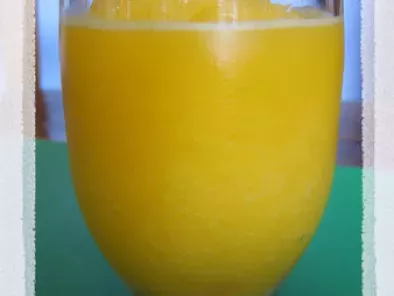 Granité au jus d'orange naturel (ou autres fruits aussi)