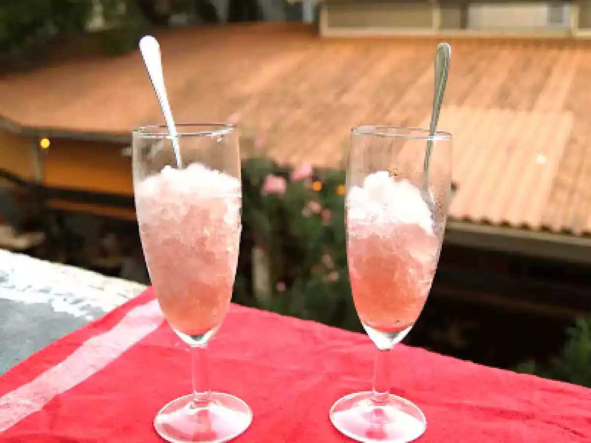 Granité au rosé de Chinon