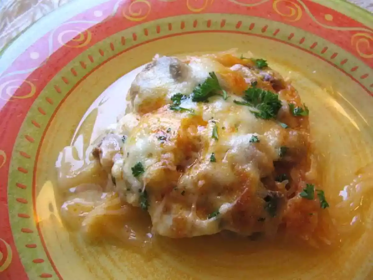 Gratin à la courge spaghetti