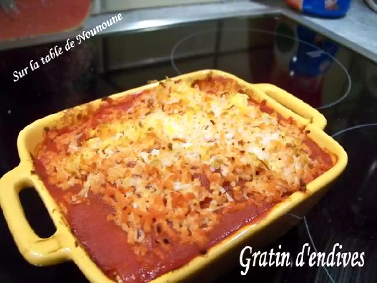 Gratin aux endives