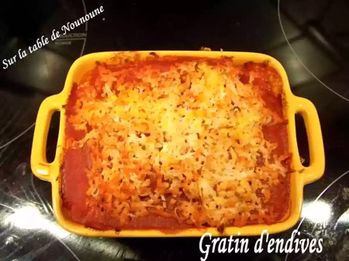 Gratin aux endives - photo 3