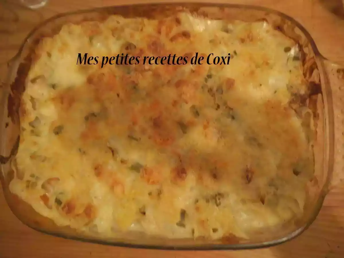 Gratin aux légumes de soupe