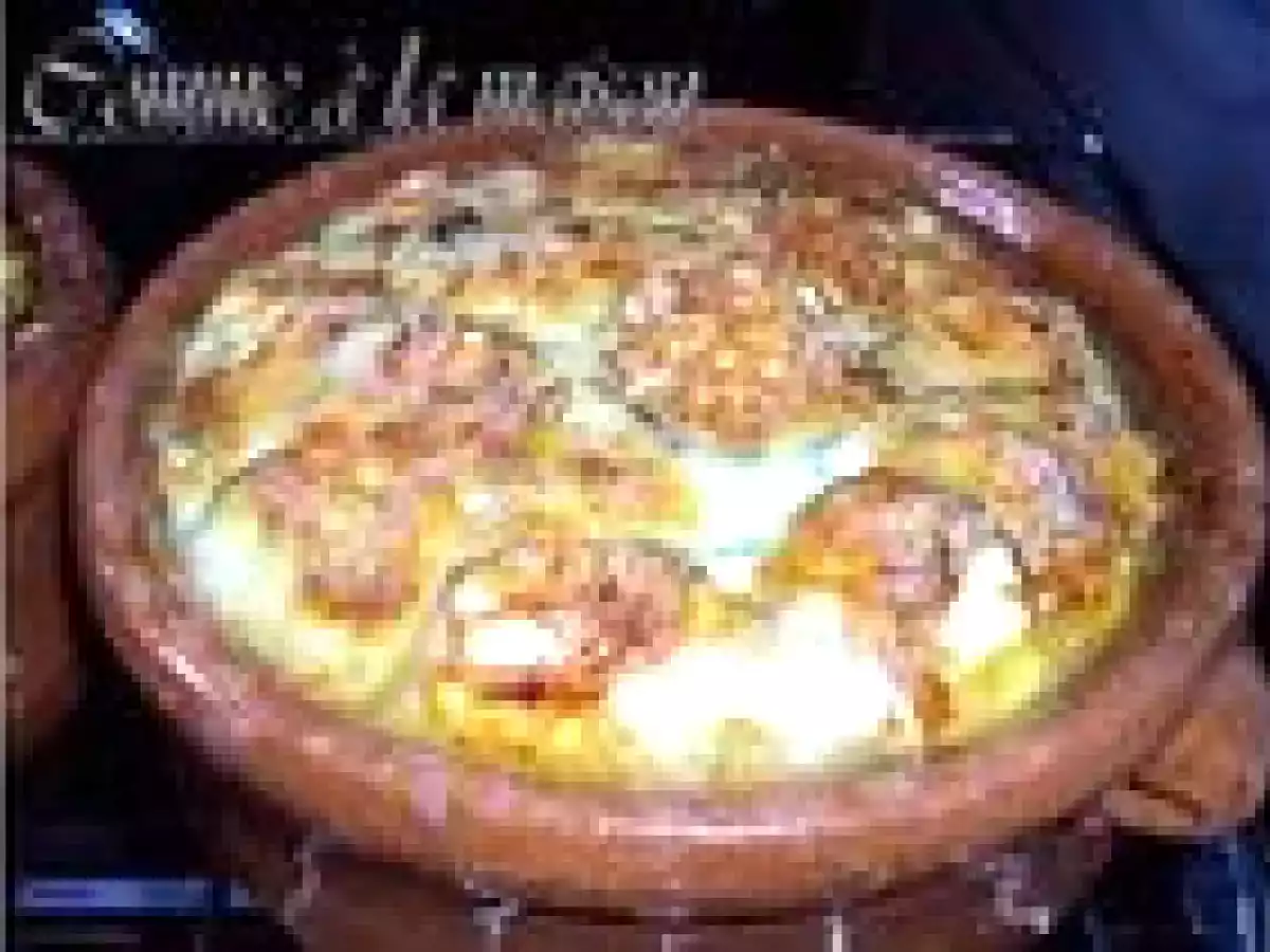 Gratin aux légumes du soleil et jambon de Bayonne