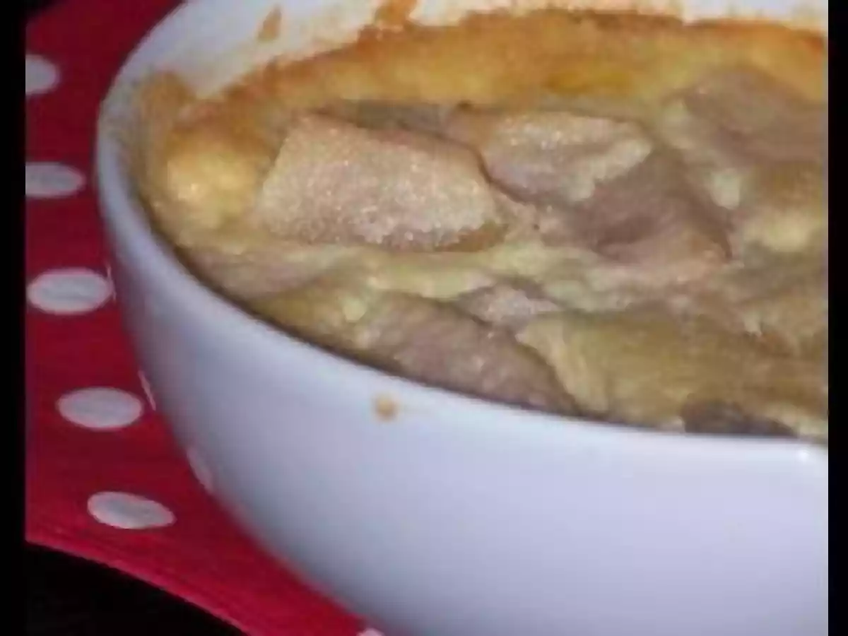 Gratin d'ananas aux amandes