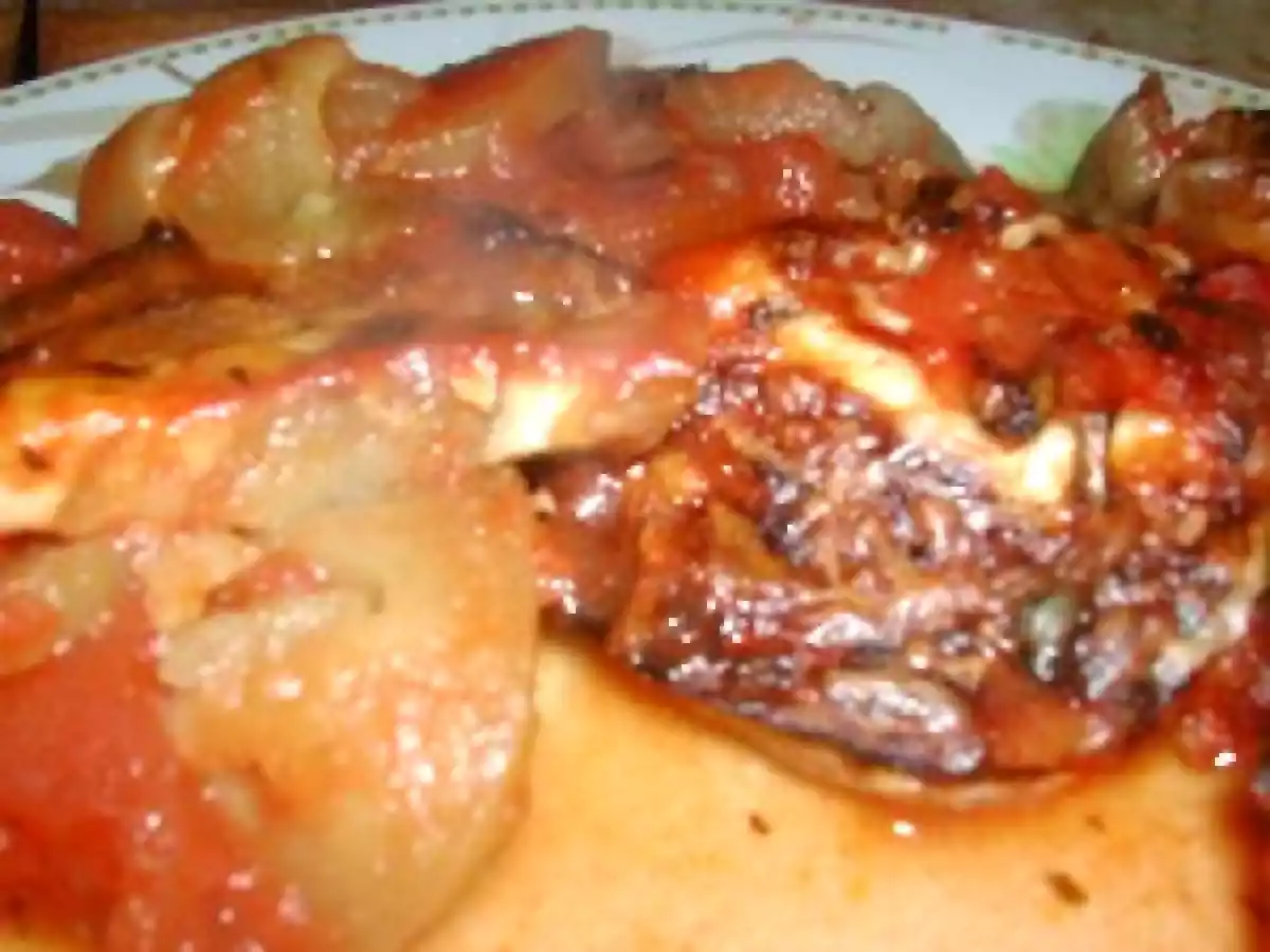 Gratin d'aubergine extra light