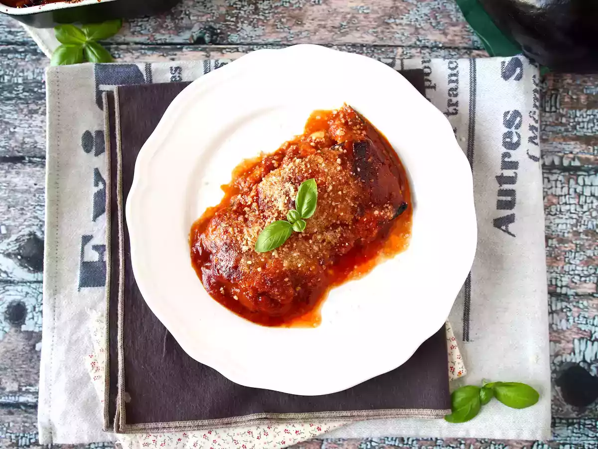 Gratin d'aubergines à la Parmigiana - photo 6