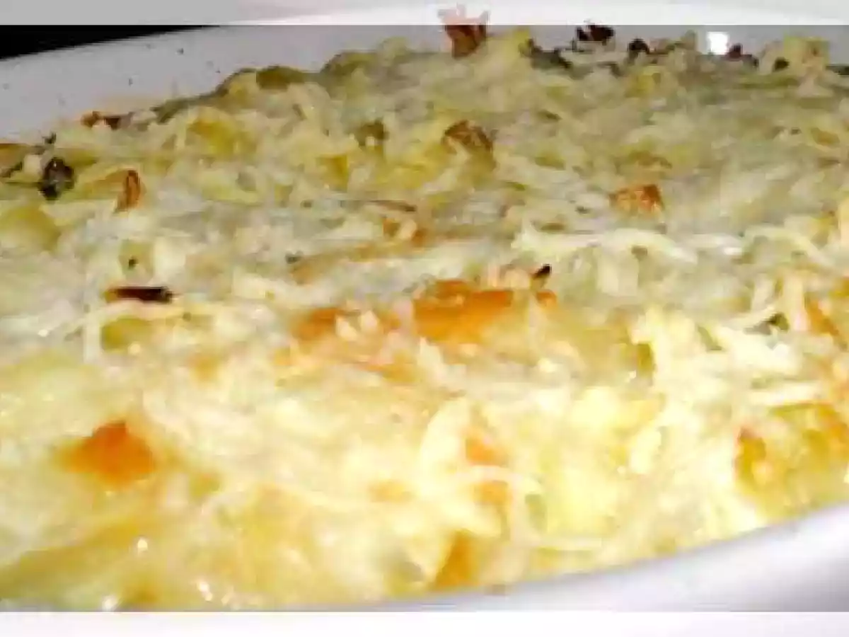 Gratin d'Omelette aux Coquillettes et Tomme de Savoie