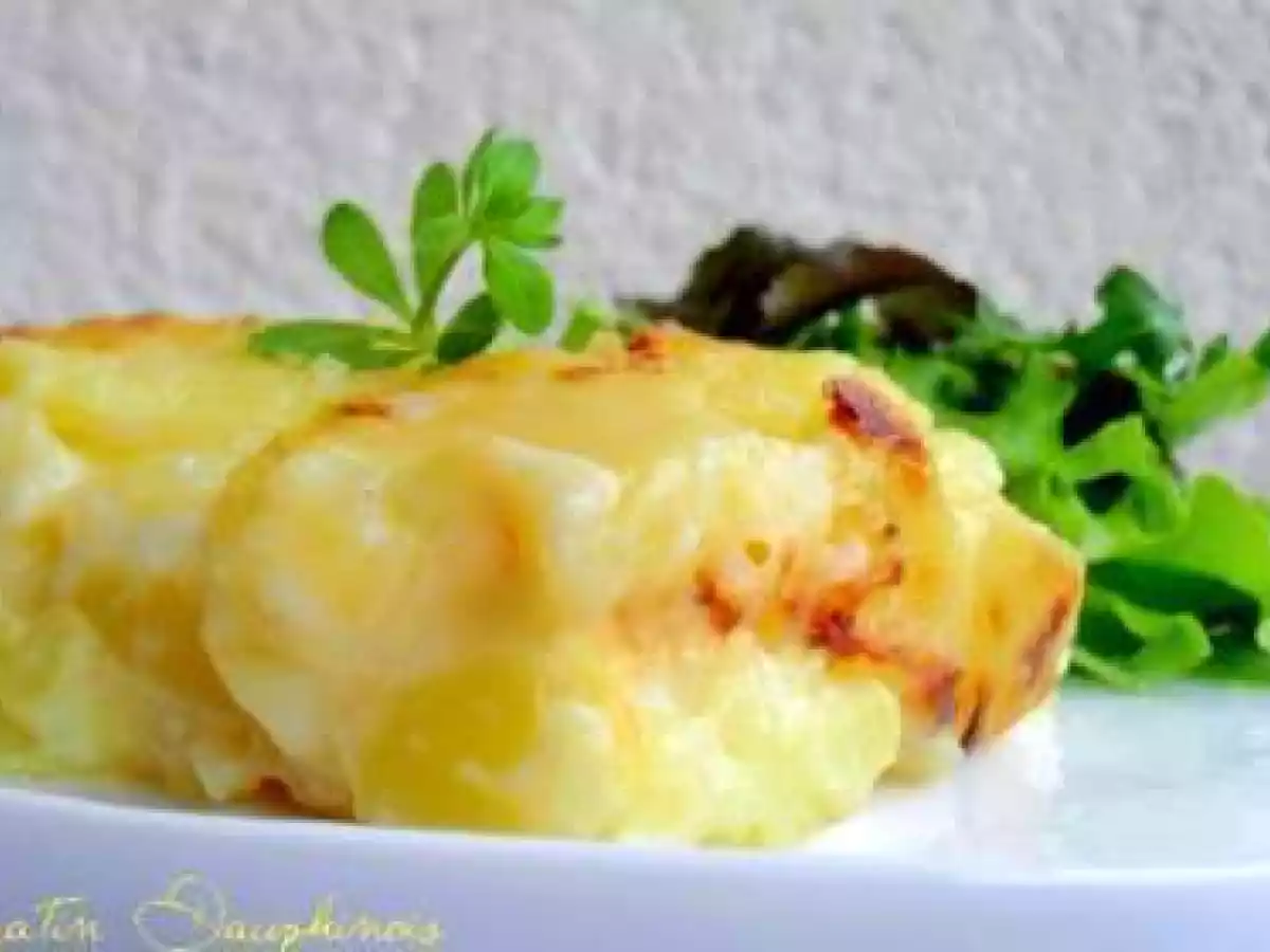 Gratin Dauphinois à la crème fraiche