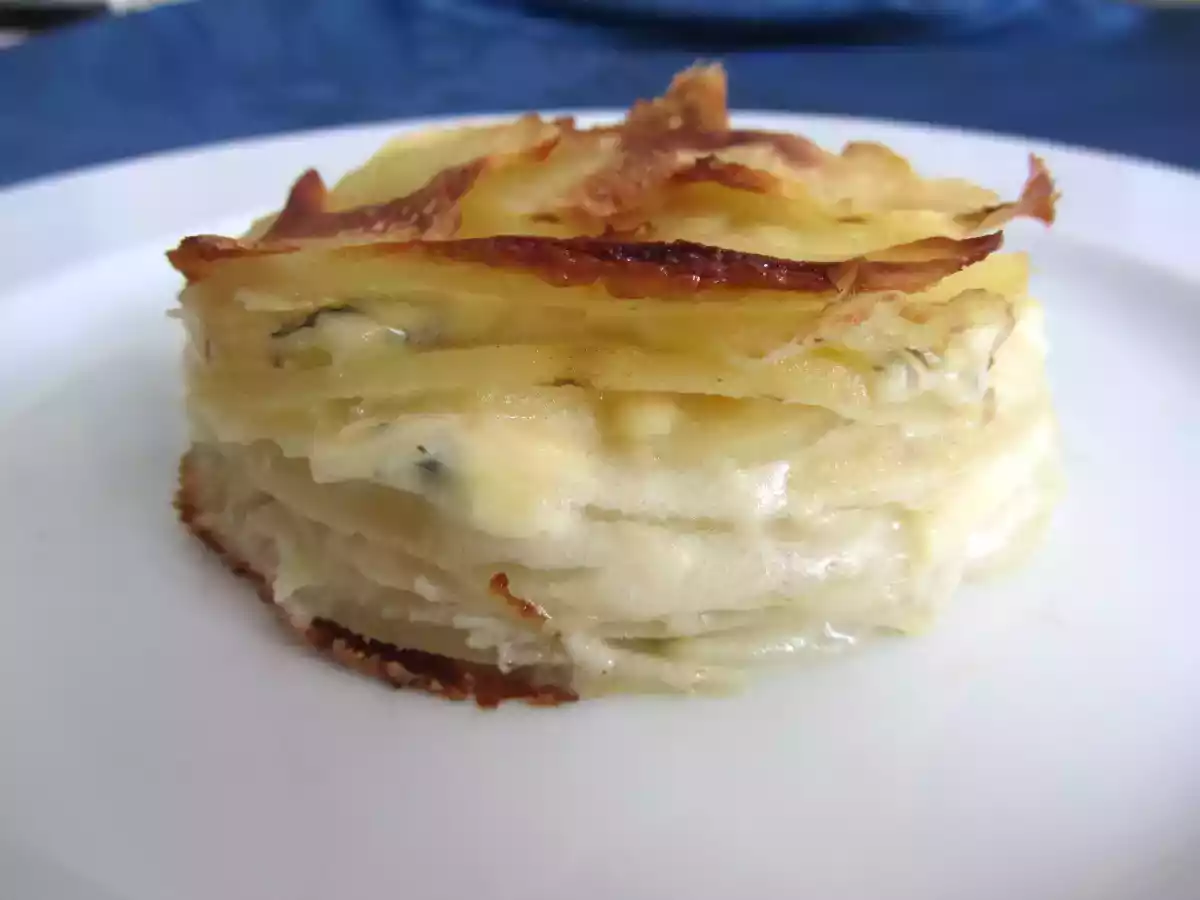 Gratin dauphinois à la fourme d'Ambert