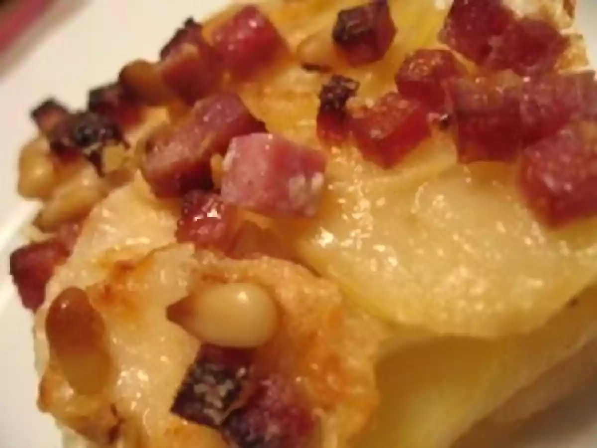 Gratin dauphinois au chèvre (petit billy)