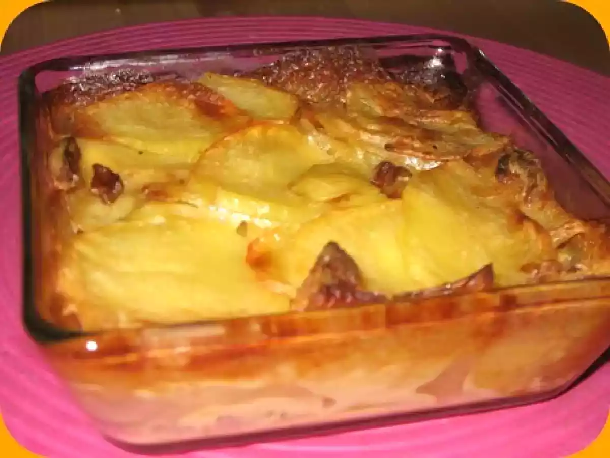 Gratin dauphinois aux cèpes