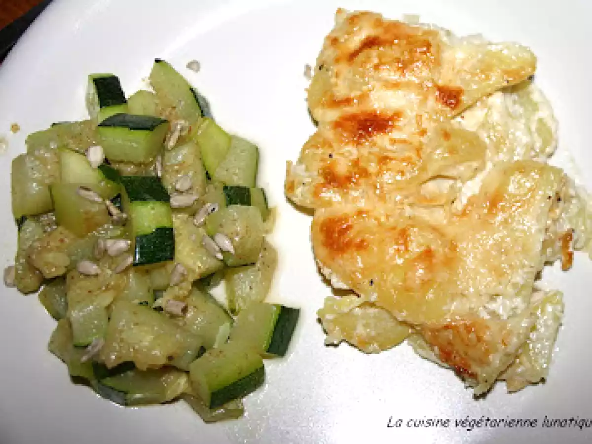 Gratin dauphinois fondant au lait d'avoine façon Cicerolle.