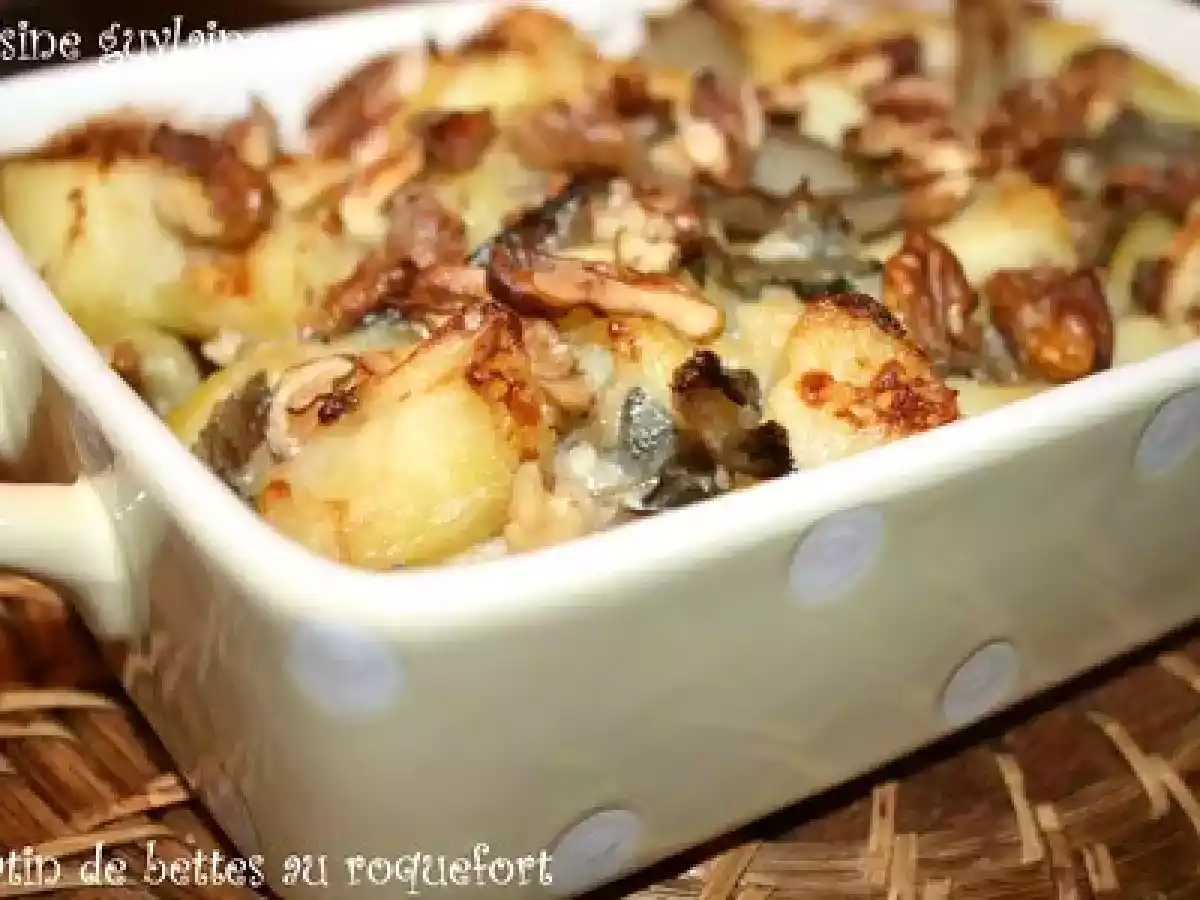 Gratin de bettes au roquefort - photo 2