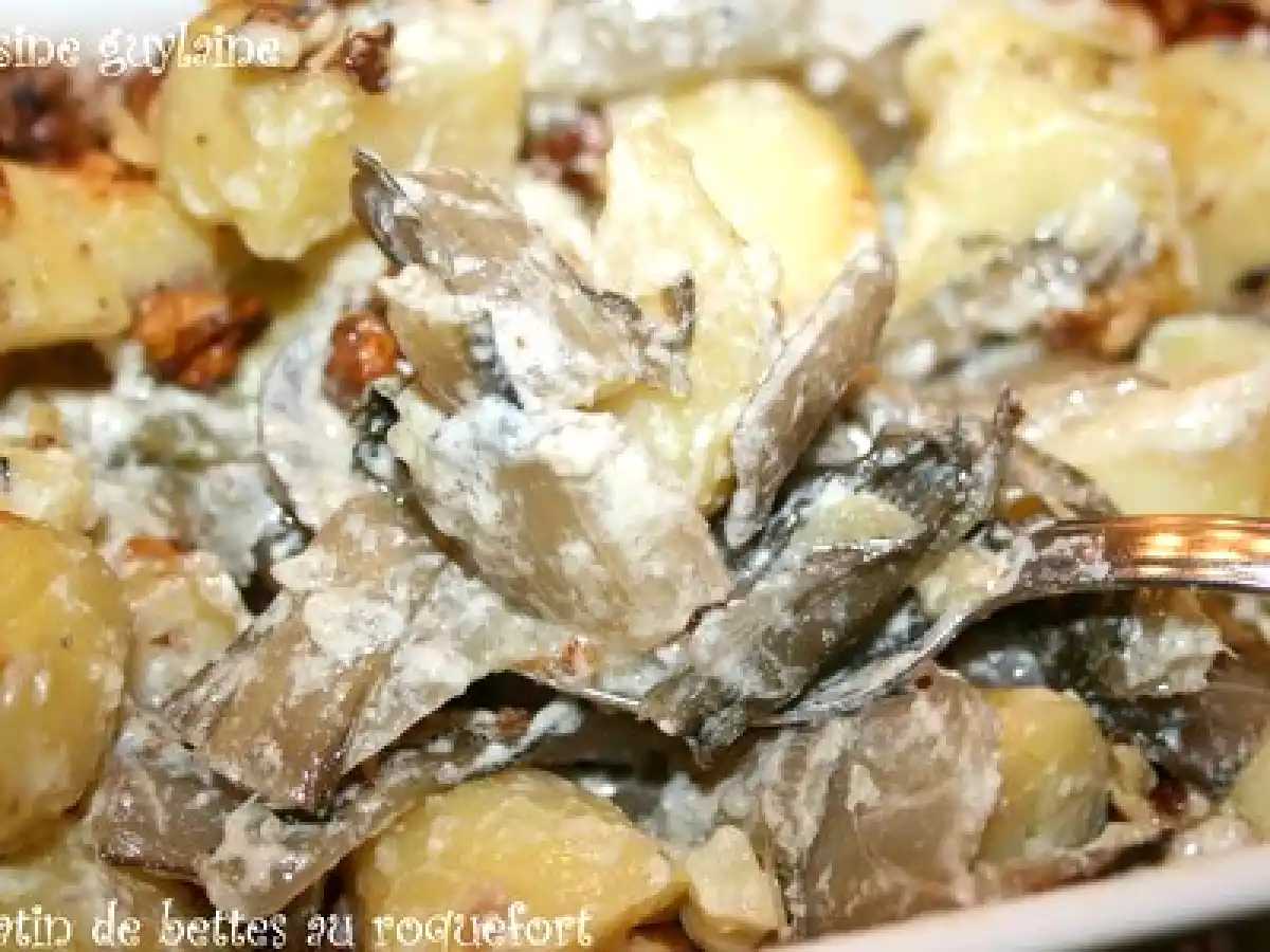 Gratin de bettes au roquefort - photo 3
