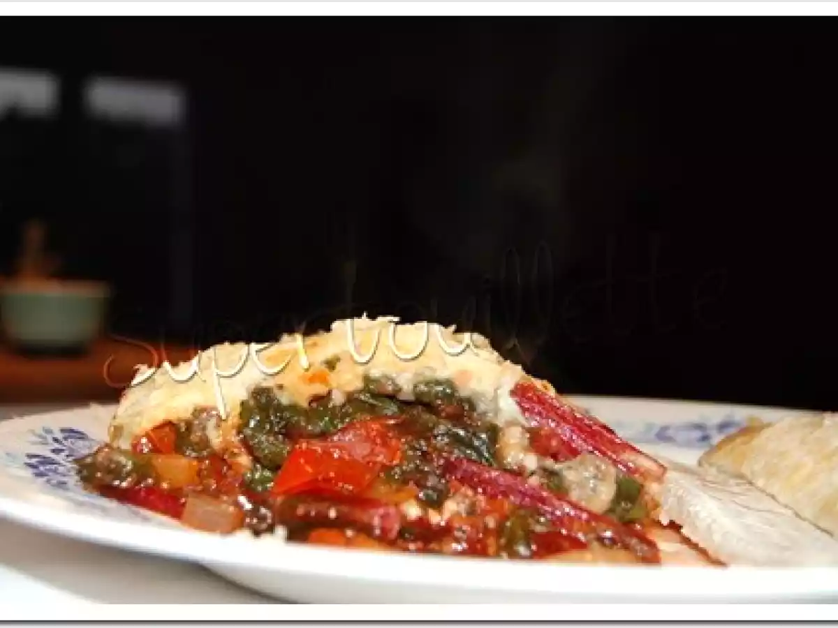 Gratin de blette à la niçoise