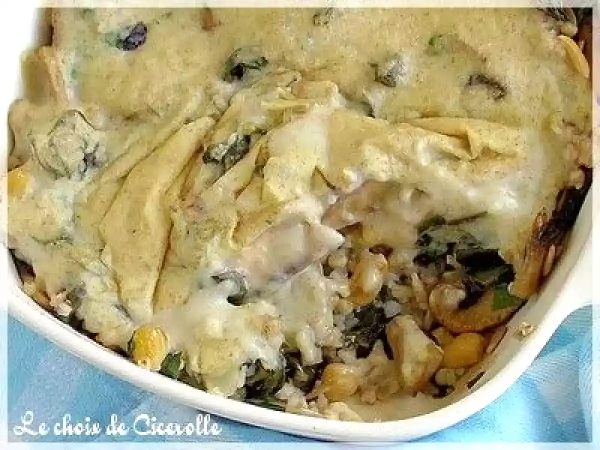 Gratin de blettes au sarrasin