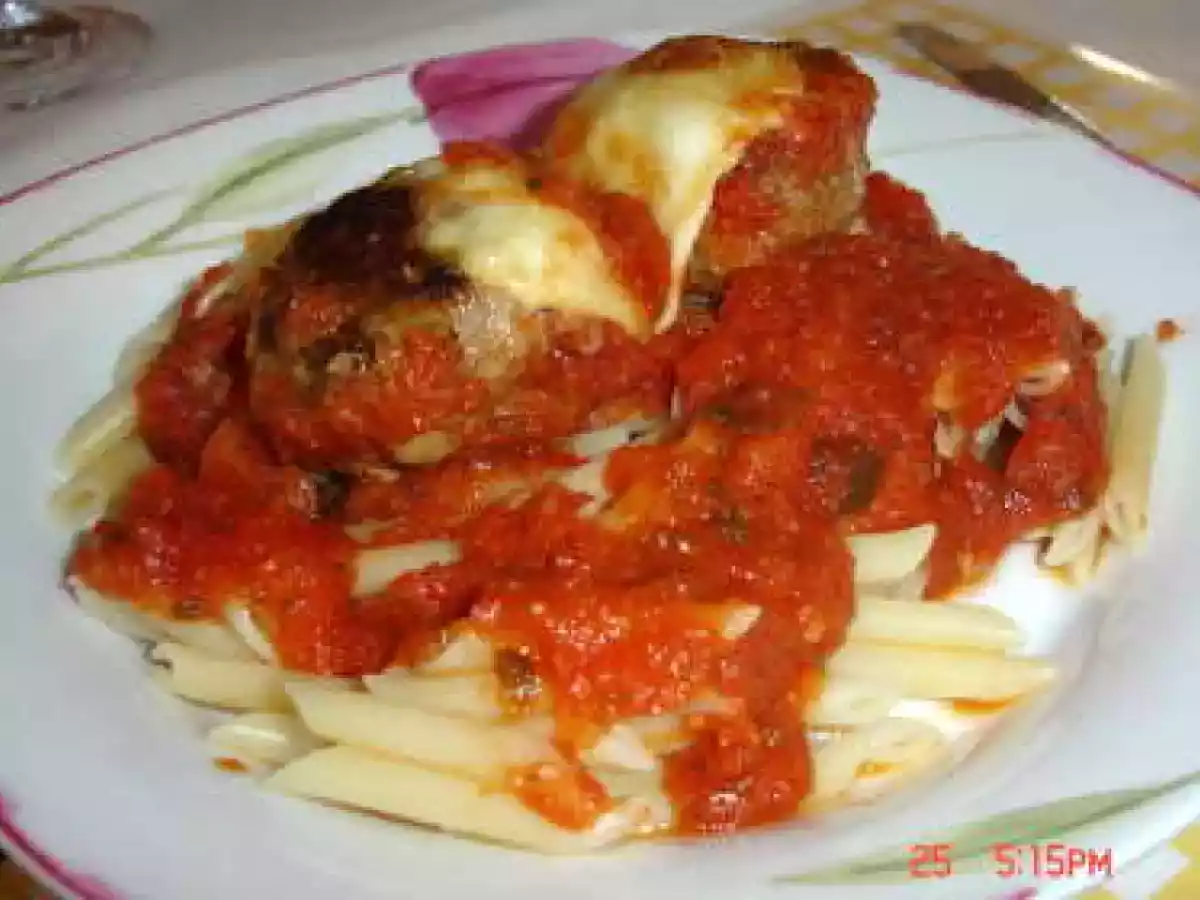 Gratin de boulettes à la Jamie Oliver