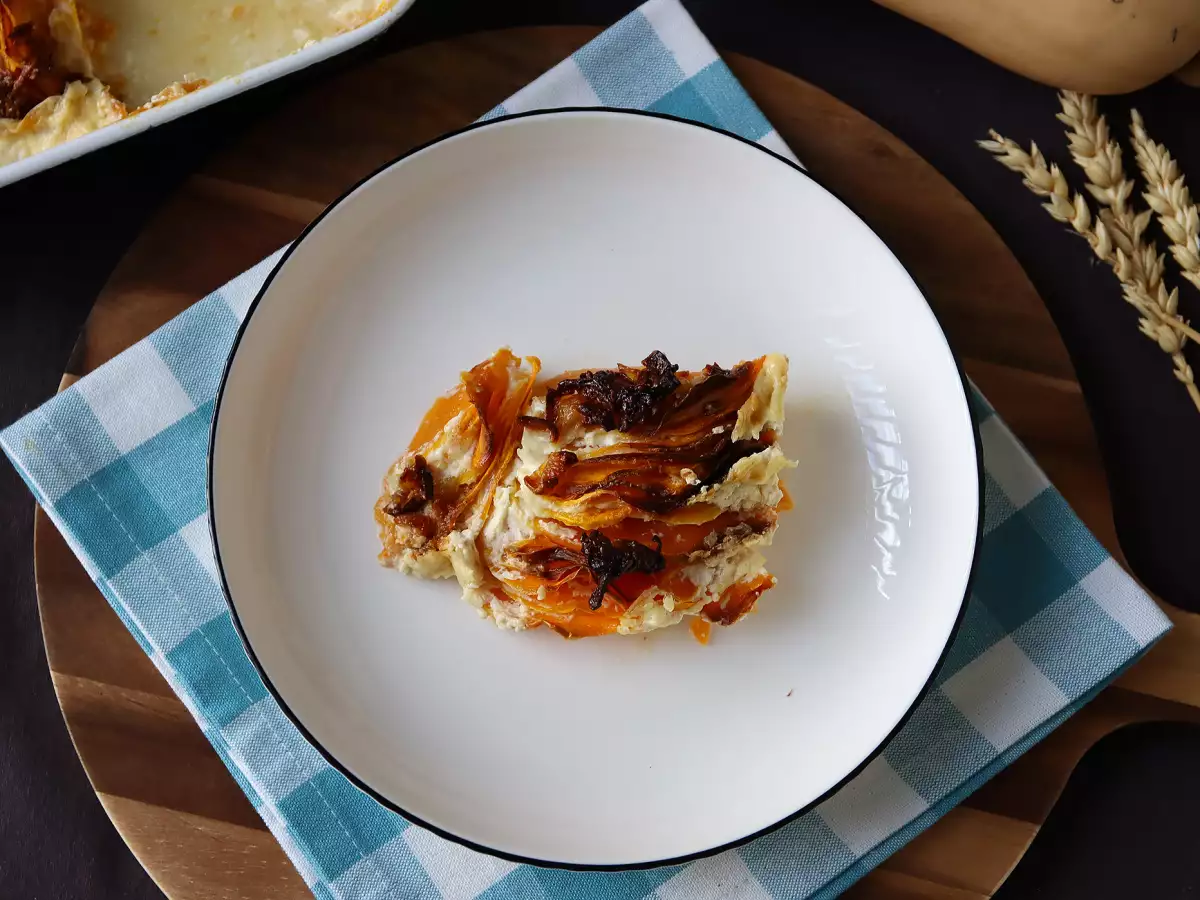 Gratin de butternut au Air Fryer, façon dauphinois - photo 6